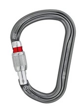 Carabiner SCREW-LOCK Grey
