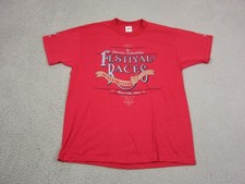 Vintage Festival of all Races Shirt Mens Extra Large XL Red Iowa Made in USA