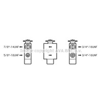 Expansionsventil Klimaanlage FüR Vw Jetta Ii 19E 1G2 165 I 16 3A5 35I