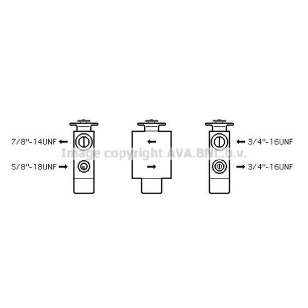 Expansionsventil Klimaanlage FüR Vw Jetta Ii 19E 1G2 165 I 16 3A5 35I-image