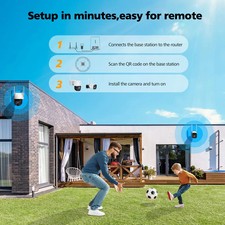 überwachung kamera set Campark SC06 4MP