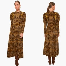 Ulla Johnson Andromeda Wool Dress in Desert Jasper size Small