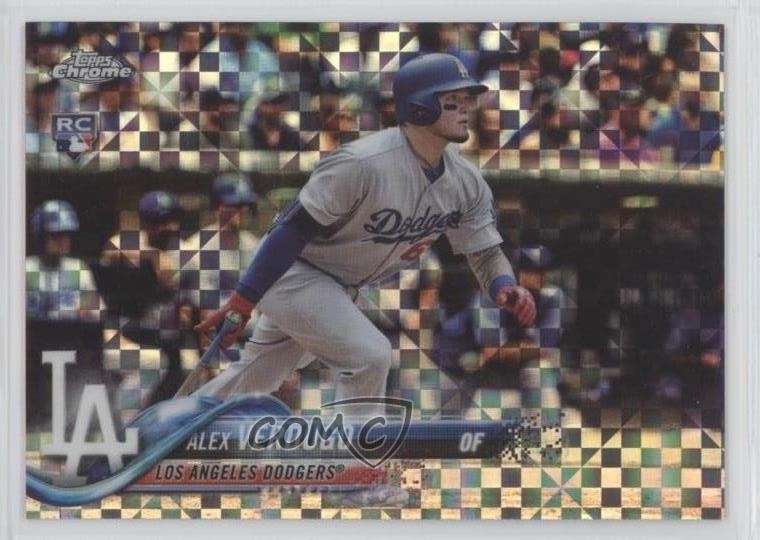 2018 Topps Chrome X-Fractor Alex Verdugo #167 u6m