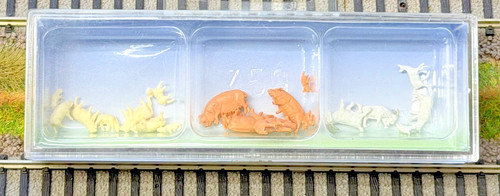 FALLER 155512 Escala N Pequeño Animal Set Figuras 20 Piezas EXCELENTE SET EMBALAJE ORIGINAL | Condition: Gebraucht