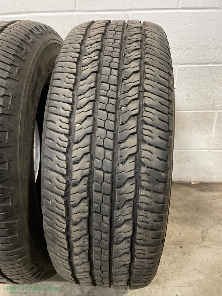 2x P255/65R17 Goodyear Wrangler Fortitude HT 10/32 110 T Used Tires ...