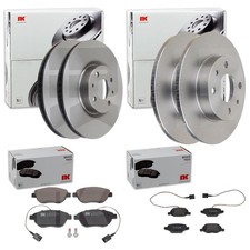 NK BREMSSCHEIBEN + BELÄGE VORNE + HINTEN passend für ABARTH 500C / 595C / 695C