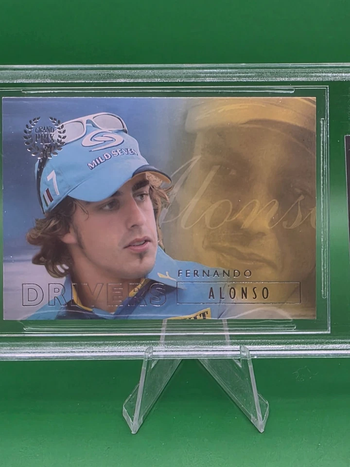 FERNANDO ALONSO 2005 Futera Grand Prix #1 Rookie card RC BGS 8.5 - Image 2 of 3