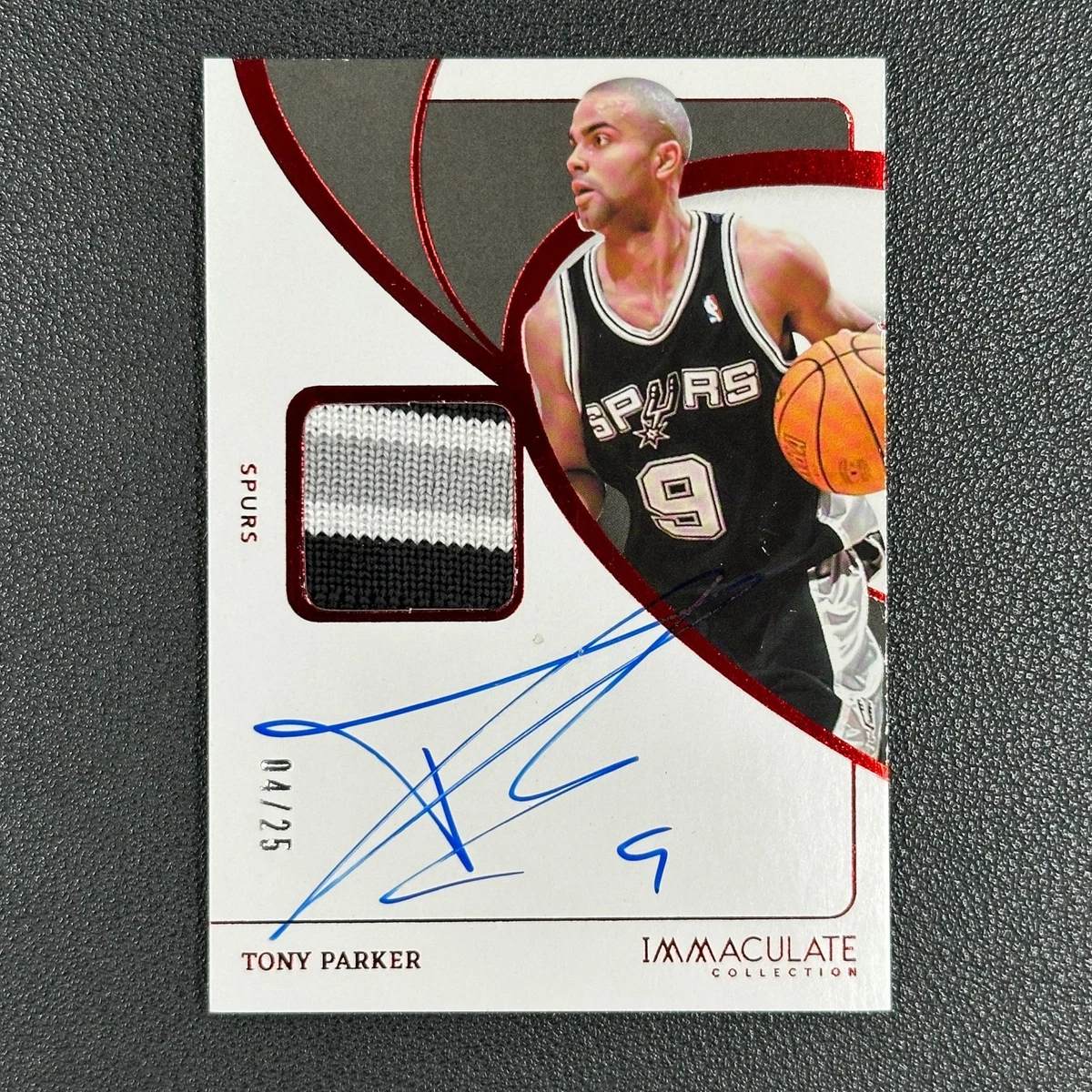 その他 TONY PARKER auto Tony Parker Basketball Autographed Sports Trading Cards