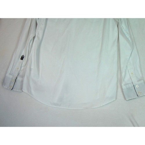 ROAR Signature Parallel  ENOUGH EXCUSES Men's Western Shirt White Size Medium - Picture 8 of 11