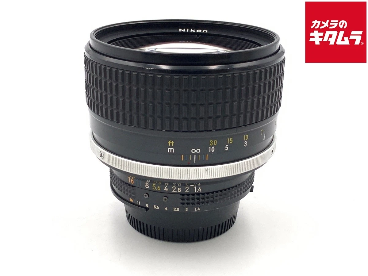 Ai-S Nikkor 85ミリ F1.4 美品(純正フード付) Nikon AI-S 85mm f/1.4 Camera Lenses for sale - eBay