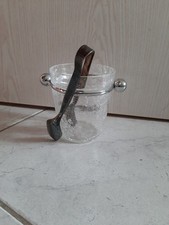 Paket / Set: Leopold Vienna Ice Crusher + Vintage Eiswürfeleimer + WMF Zange