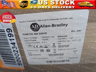 New AB 2097-V31PR2 Free Shipping New in Box New Factory Sealed PLC US