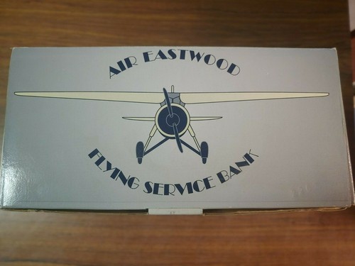 Air Eastwood Flying Service Bank 1932 Lockheed Vega Model 5C Die Cast Metal - Picture 11 of 11