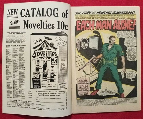 Sgt. Fury & His Howling Commandos Comic #74 January, 1970 - Marvel Comics Group - Picture 3 of 3