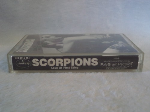 The Scorpions • Love at First Sting • 1984 Cassette Tape Mercury Records Vintage - Picture 3 of 8