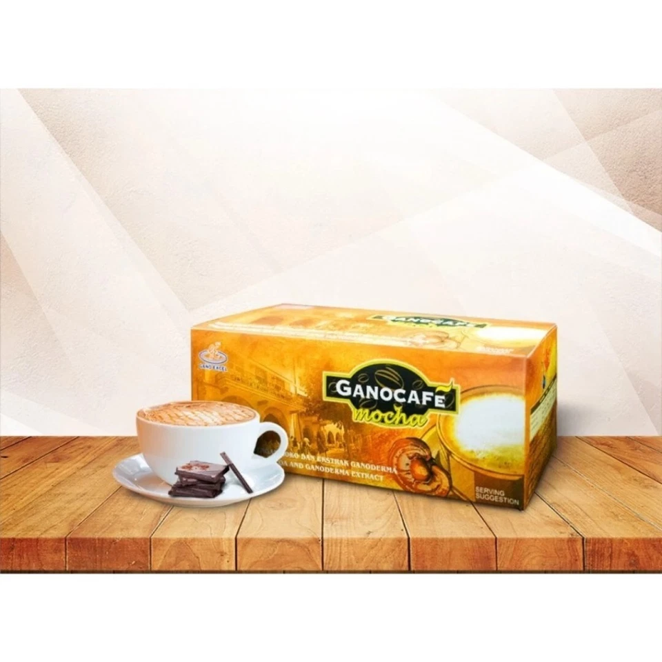 10 BOX Gano Cafe Mocha Gano Excel Ganoderma Halal 150 SACHETS + DHL - Image 4 of 4