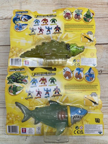 Heroes Of Goo Jit Zu Shifters Primal Hero Pack Lot Of 2 - Picture 3 of 3