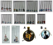 Girls Smurfs Necklace Dora Necklace Tweety Bird Necklace Star Wars Necklace 