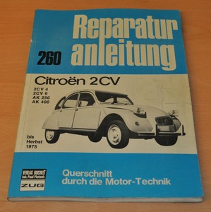 citroen 2cv handbuch