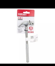 Hyper Tough 5-in-1 HAMMER & SCREWDRIVER SET Slotted Phillips RUST RESISTANT COAT