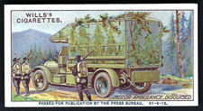 WILLS - MILITARY MOTORS (PASSED) - #31 MOTOR AMUBLANCE DISGUISED