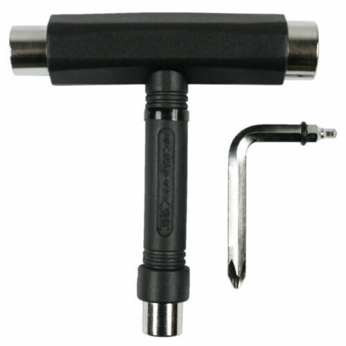NUOVO Skateboard T-Tool Skate Tool - Tavola lunga nera SPEDIZIONE DAGLI USA - Foto 1 di 1