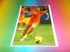 Rafael van der Vaart Netherlands signed autograph on 20x28 photo