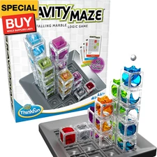 Gravity Maze Marble Run Brain Game and STEM Toy for Boys and Girls Age 8 and Up: