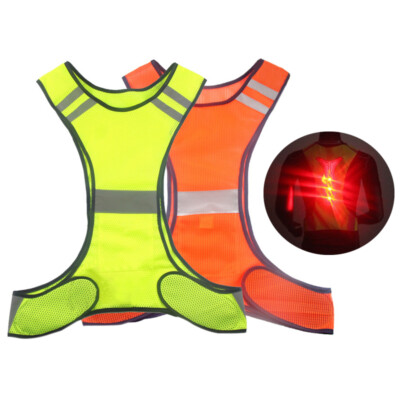 Details about Safety Vest LED Night Light Running Flashing Reflective Cycling Riding Waistcoat Details about Safety Vest LED Night Light Running Flashing Reflective Cycling Riding Waistcoat