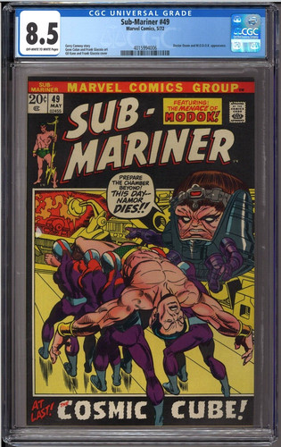 Sub-Mariner #49 CGC 8.5 Doctor Doom MODOK