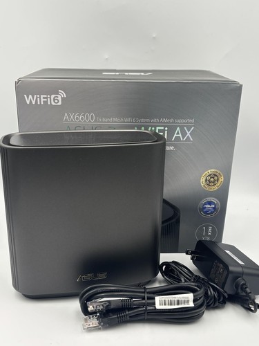 ASUS ZenWiFi AX Whole-Home Tri-band Mesh WiFi 6 System (XT8) - 2 pack