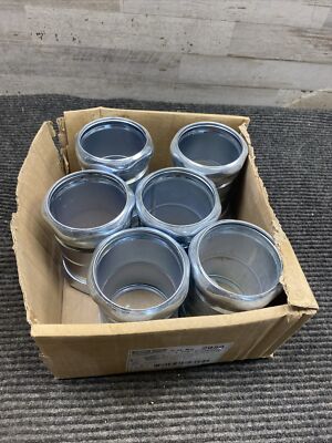 RACO 2950 2-1/2'' EMT DRY COMPRESSION CONNECTOR STEEL CONCRETE TIGHT-LOT OF 6