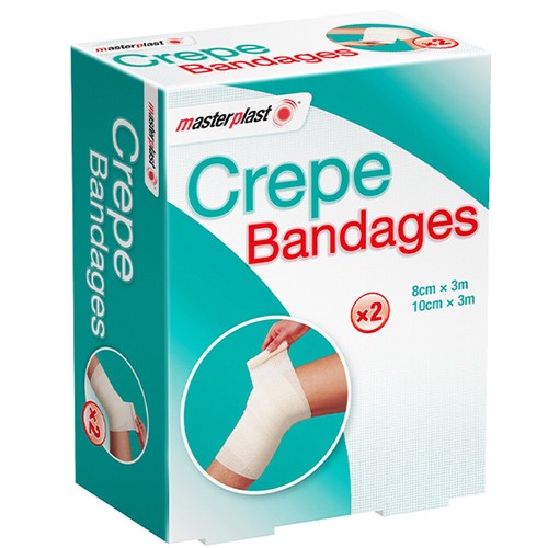 Crepe Bandages 8cm, 10cm First Aid Sprains / Injury's Conforming