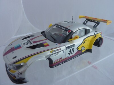 Scaleauto - BMW Z4 GT3 - Lackierte Karosserie  ''Silverstone  2011''  #40  SC7059B