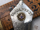 Vintage MASONIC Mini Trowel Collingwood 457 Presented by C.R. Shanks — photo 2