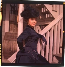 Terry Moore 1960's Period Costume Photo Shoot Original 2.25 x 2.25 Transparency