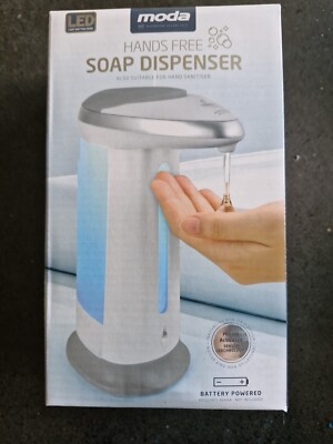 350ml Touchless Automatischer Seifenspender Freisprech Flüssiges Desinfektionsmittel IR Sensor
