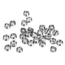 100Pcs Thread Inserts Male Female Reducing Nut Repair Tool Fastener M4x0.7(1D )