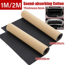 40"/80" Sound Deadener Noise Proof Deadening Mat Car Heat Shield Insulation 5mm