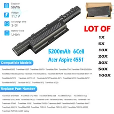 🧡LOT OF Battery For Gateway Acer Aspire 4551 4741 AS10D AS10D31 AS10D41 AS10D51