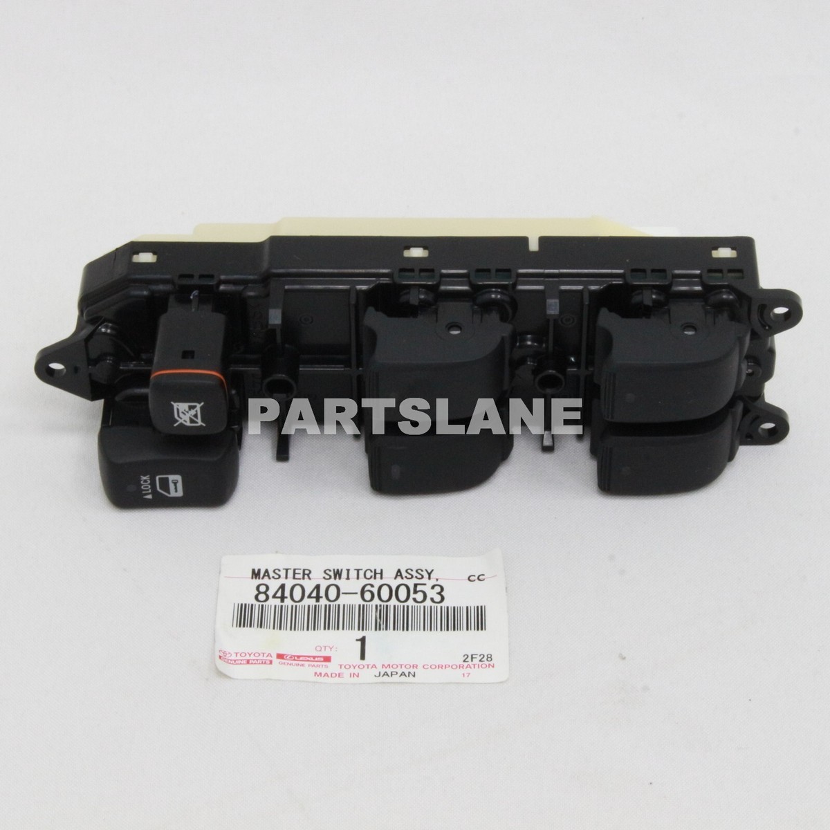 84040-60053 Toyota OEM Genuine MASTER SWITCH ASSY, POWER WINDOW