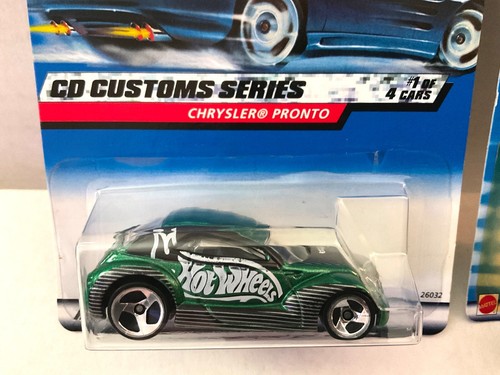 Hot Wheels CHRYSLER PRONTO (PT Cruiser Concept) Lot of 4 Different! 1999 to 2002 - Picture 6 of 8