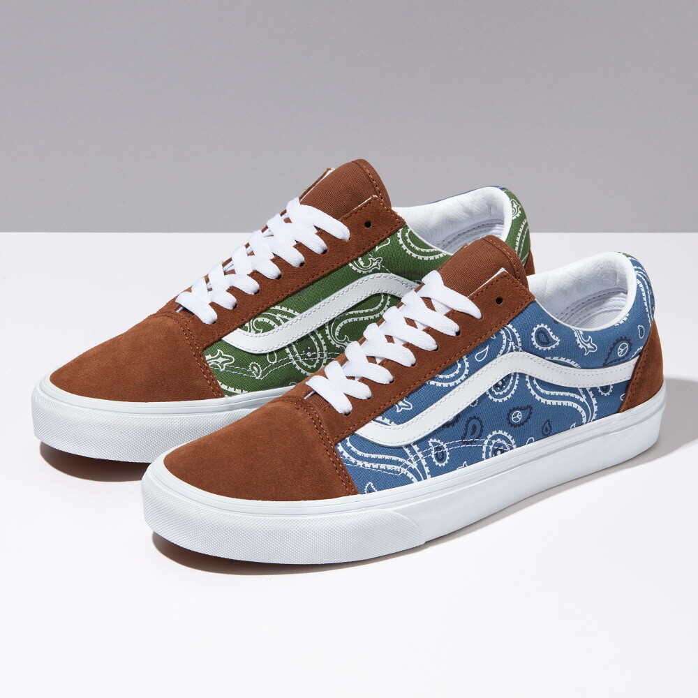 VANS★PEACE PAISLEY AUTHENTIC★ペイズリー柄★兼用 Vans Peace Paisley Authentic Shoes Skate Sneakers Unity