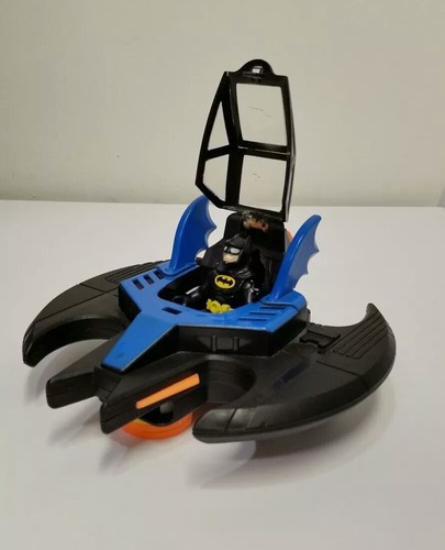 IMAGINEXT Batman Batcave Playset & Batwing Toy w/ Action Figure - DC Comics - 第 4/7 張圖片