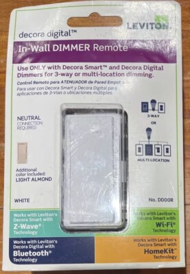 Leviton Decora Digital In-Wall DIMMER Remote (DD00R)