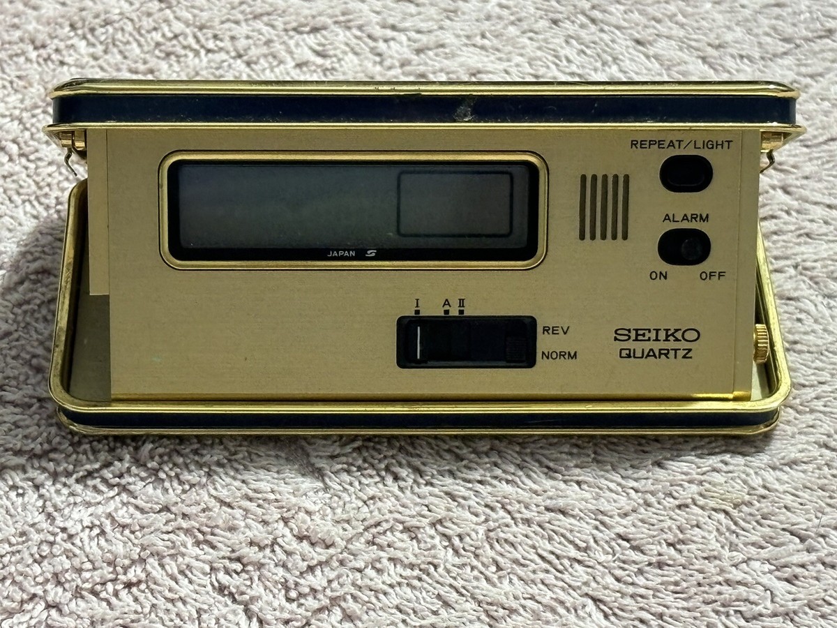 レトロ　SEIKO DIGITAL CLOCK 動作確認済み Seiko DZ-633 Clock – Future Forms