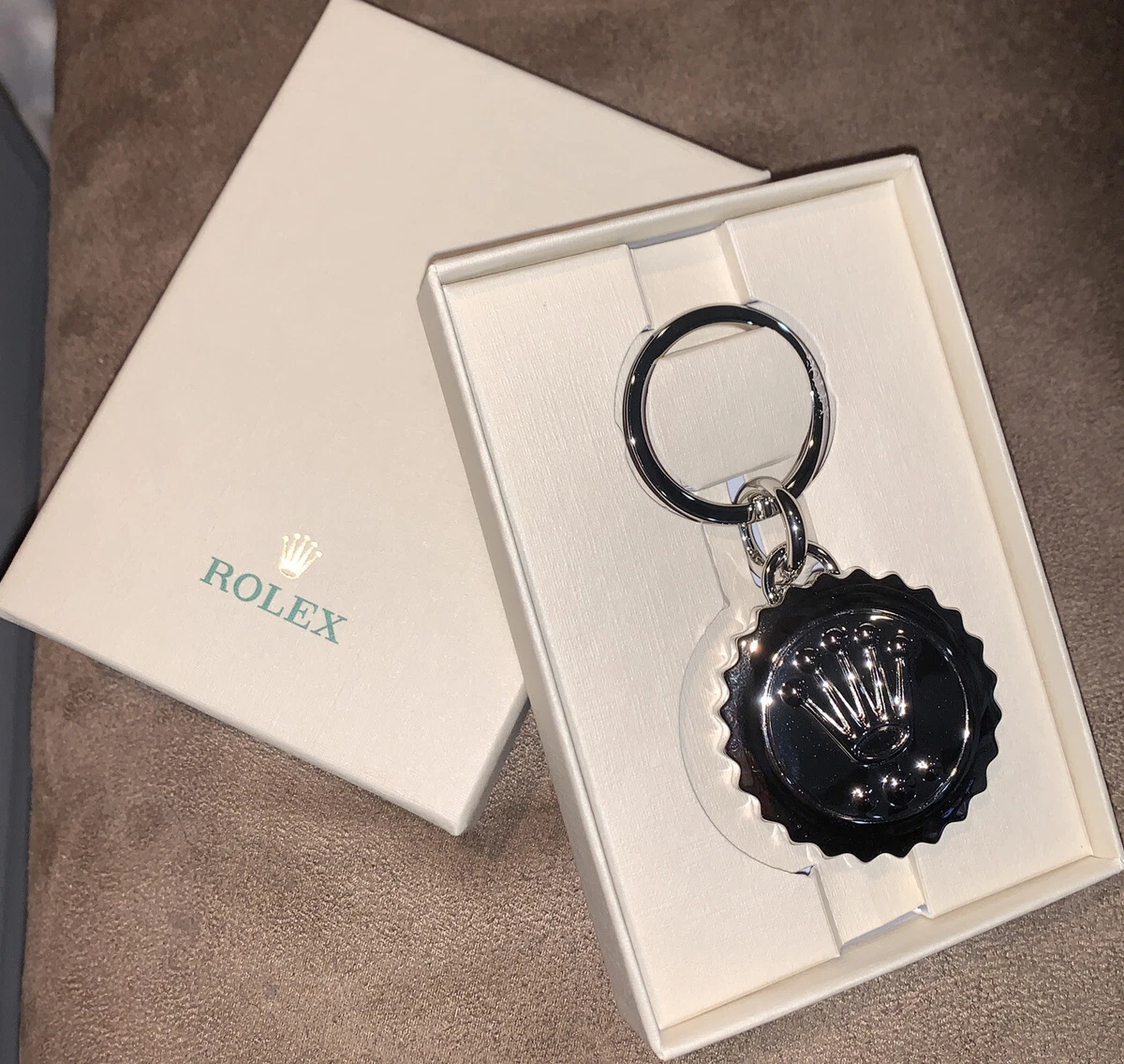 ROLEX KEYRING EMBLEM COLLECTIBLE VIP GIFT 100 AUTHENTIC