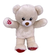 Build A Bear BAB 16" Plush Cream w/Red Accents National Teddy Bear Day 2019
