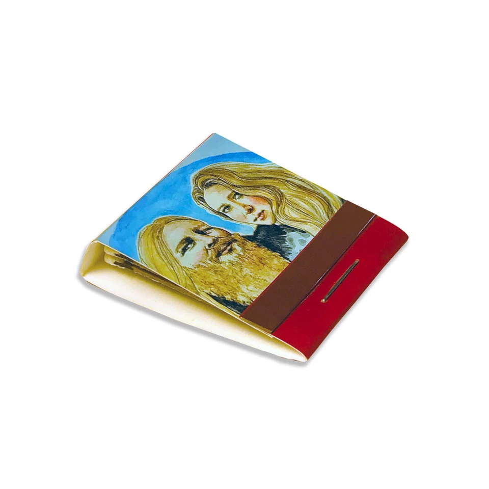 50 libretas de cerillas personalizadas, caja de cerillas, promoción, favor de fiesta, boda, a todo color Foto 2 de 4