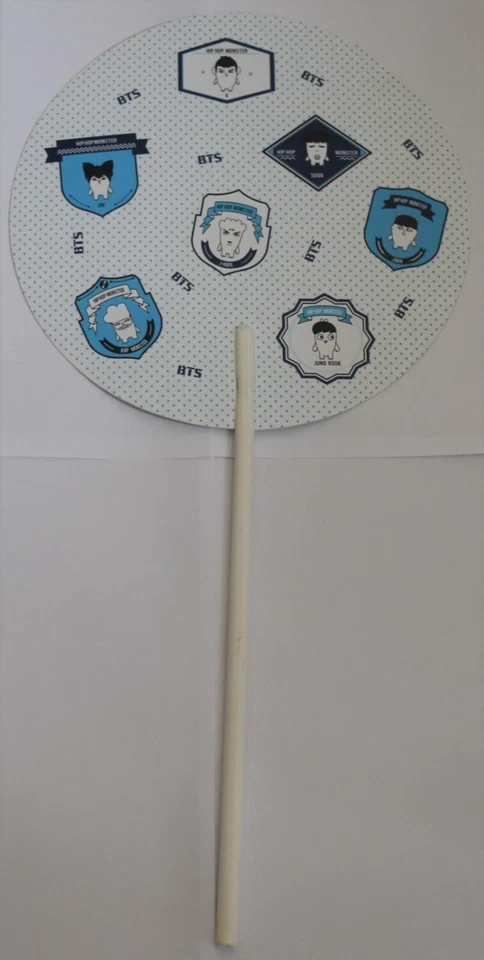 Rare Official BTS Picket K-pop Hip Hop Monster Kpop Big Hit HM Fan A - Image 2 of 4